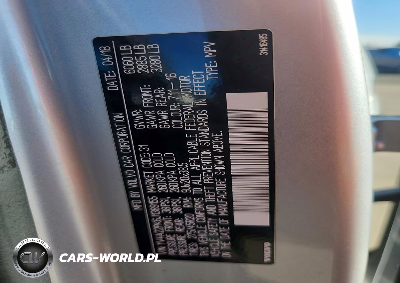 2018 Volvo Xc90 T6 VIN:YV4A22PK6J1389155 - 12