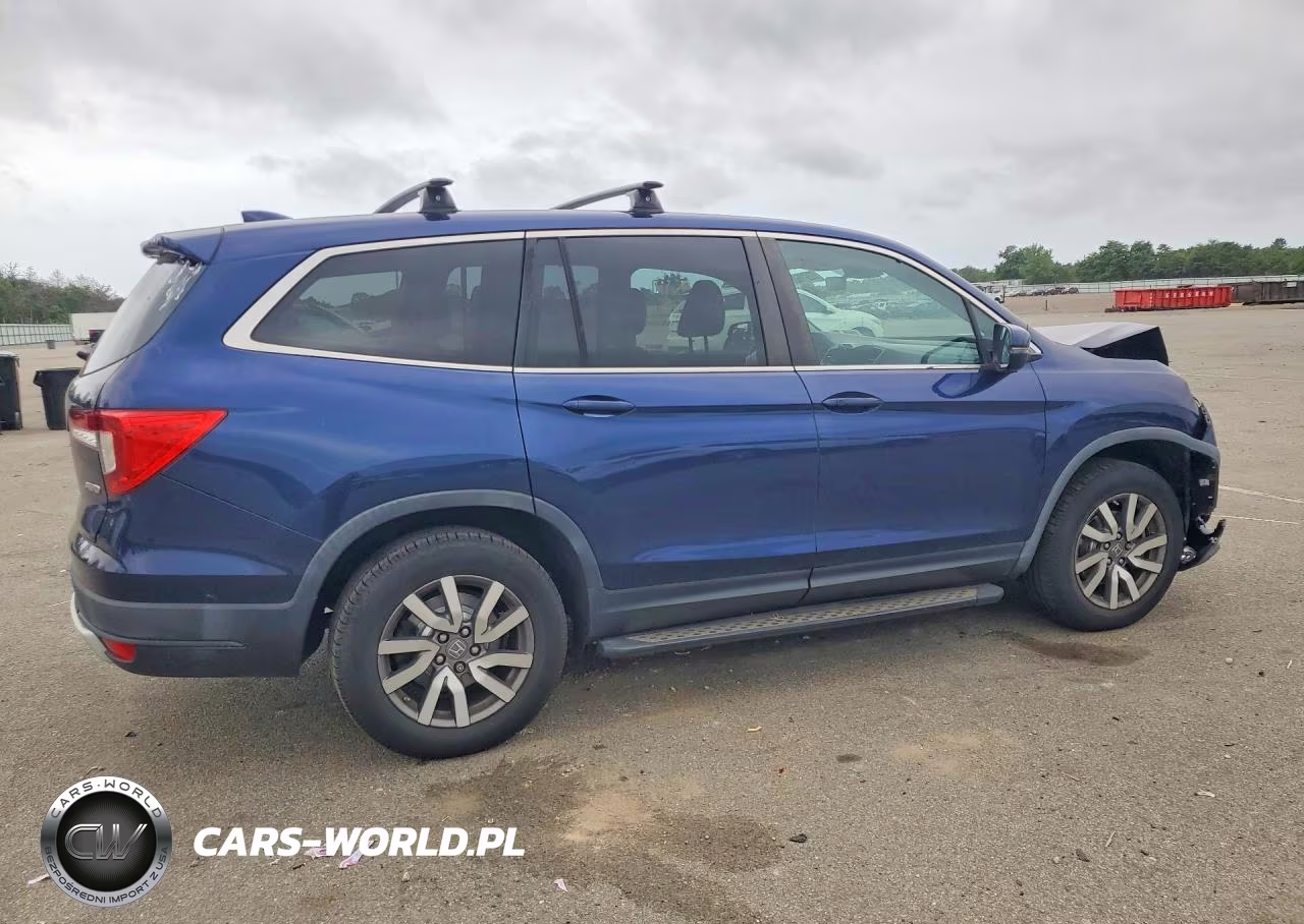 2019 Honda Pilot Exl VIN:5FNYF6H50KB023335 - 3