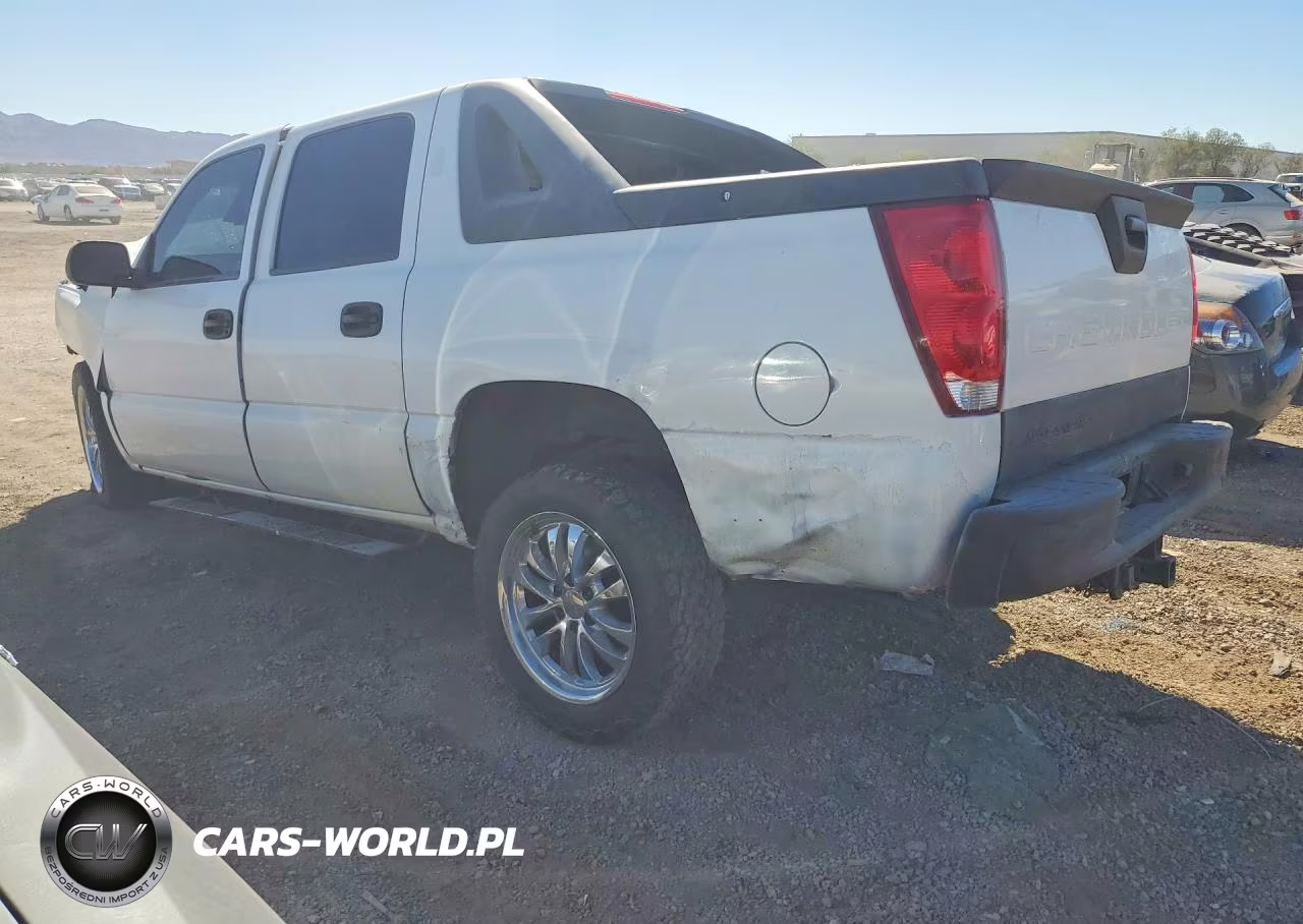 2003 Chevrolet Avalanche C1500 VIN:3GNEC13TX3G246165 - 2