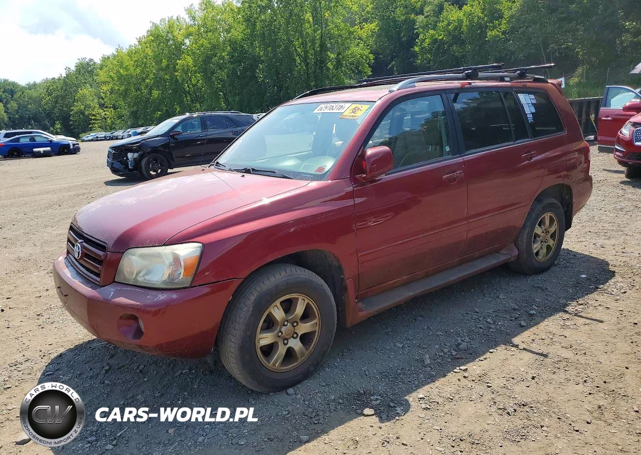 2007 Toyota Highlander Sport – zdjęcie 1 z 13