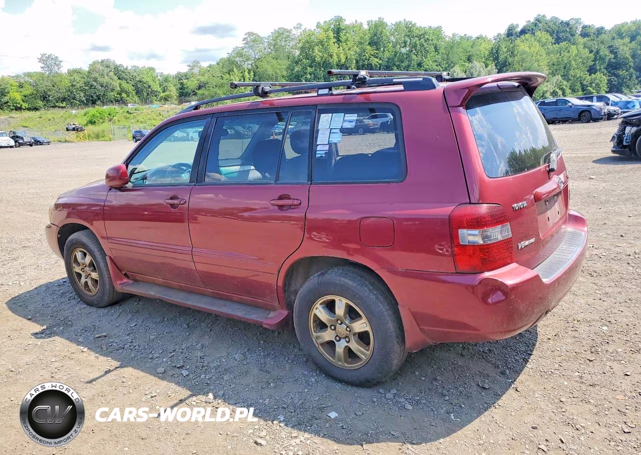 2007 Toyota Highlander Sport VIN:JTEHP21A370201320 - 2