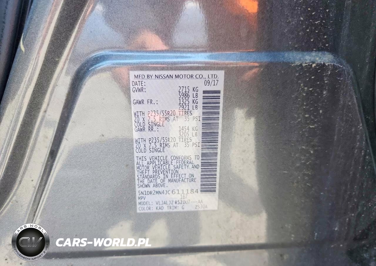 2018 Nissan Pathfinder Platinum VIN:5N1DR2MN4JC611184 - 13