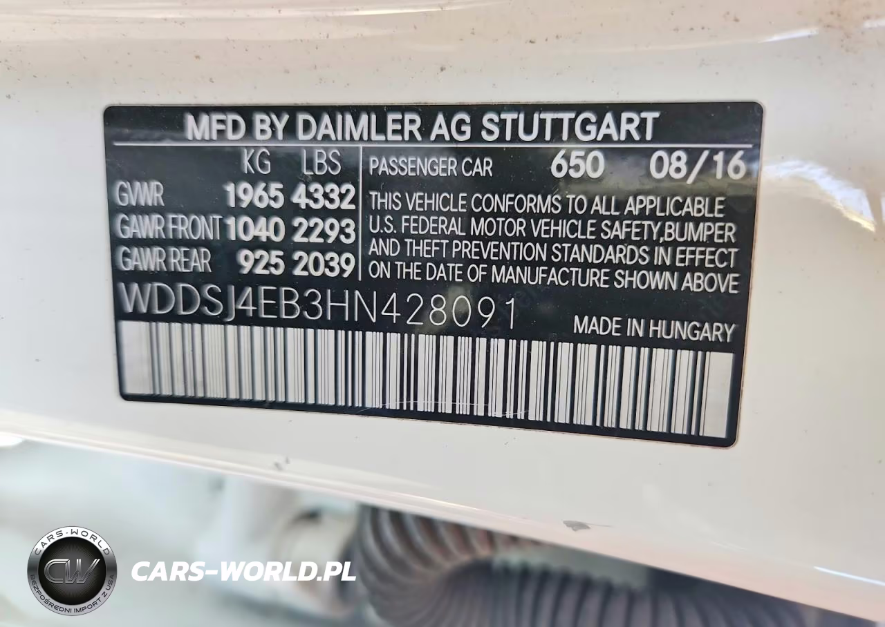 2017 Mercedes-Benz Cla 250 VIN:WDDSJ4EB3HN428091 - 12