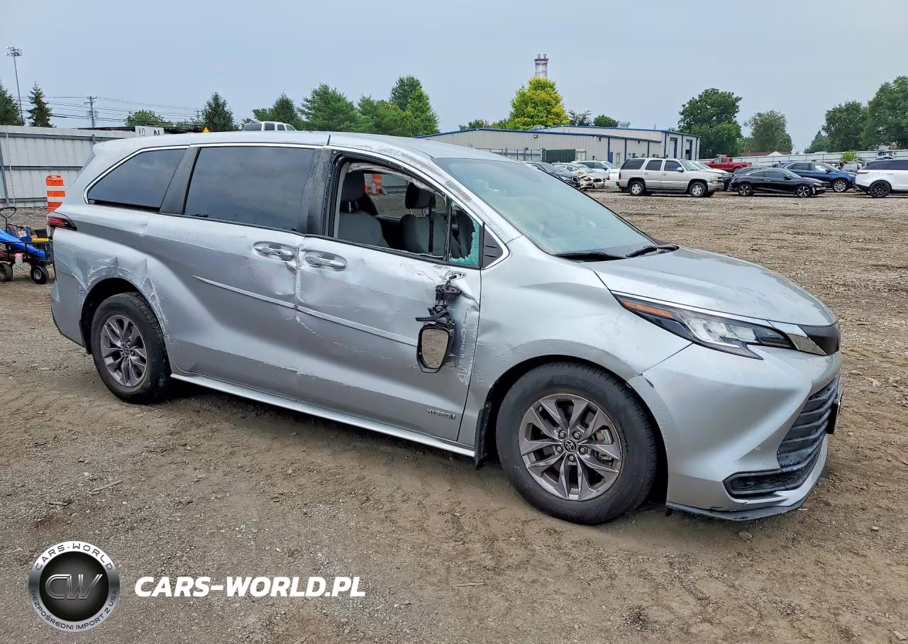 2021 Toyota Sienna Le VIN:5TDKRKEC7MS039006 - 4