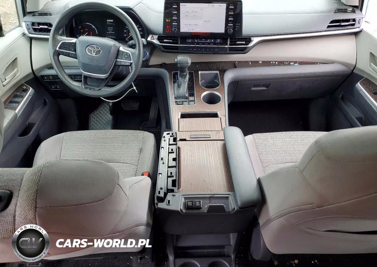2021 Toyota Sienna Le VIN:5TDKRKEC7MS039006 - 8