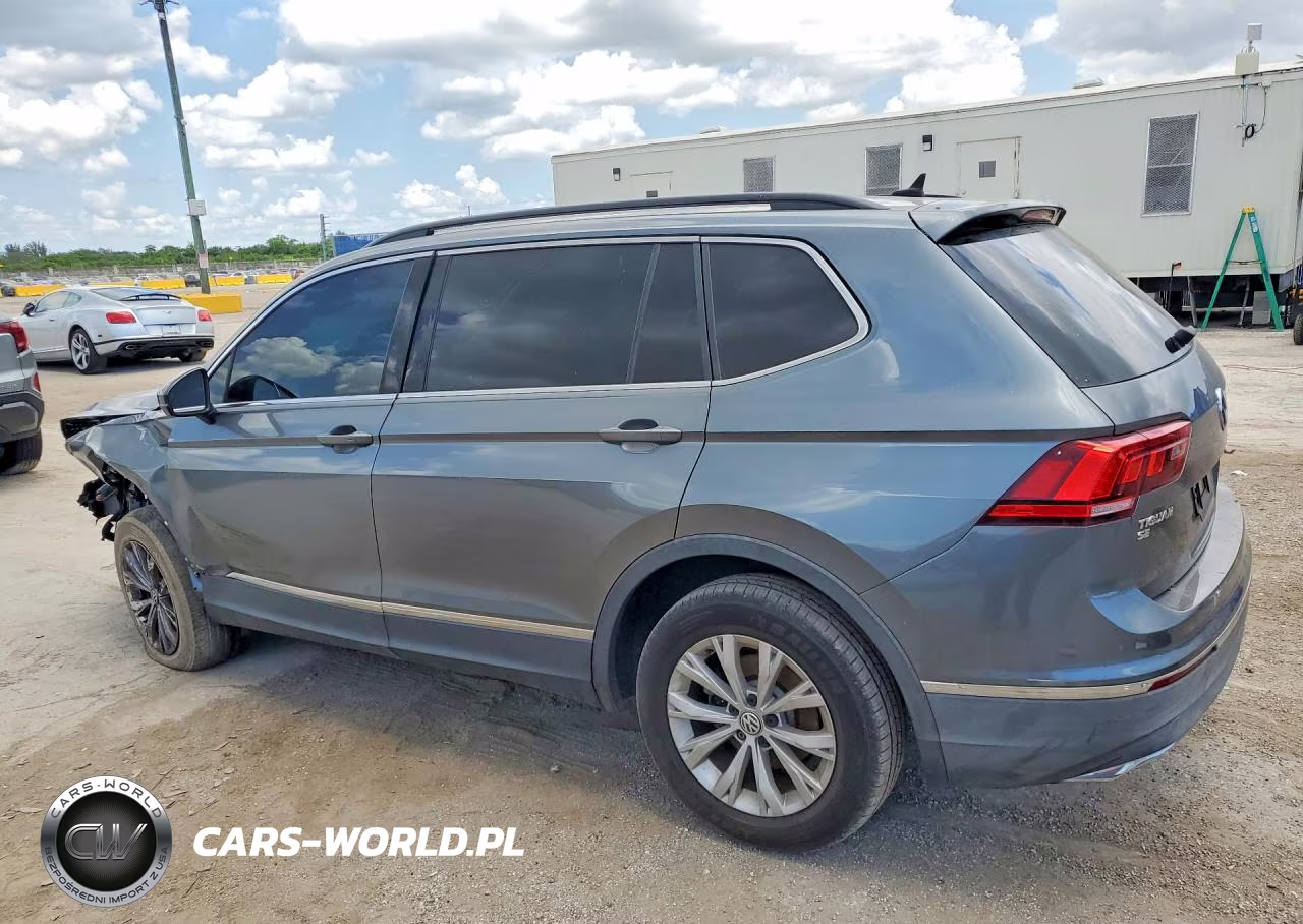2018 Volkswagen Tiguan Se VIN:3VV3B7AX1JM090593 - 2