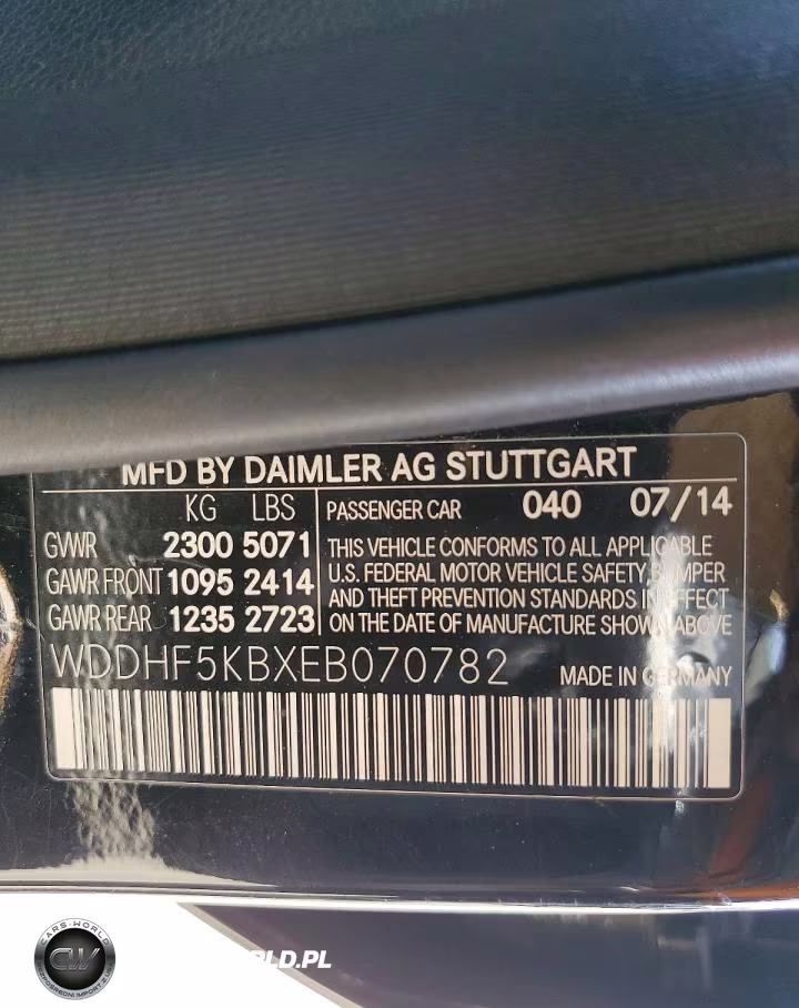 2014 Mercedes-Benz E 350 VIN:WDDHF5KBXEB070782 - 12