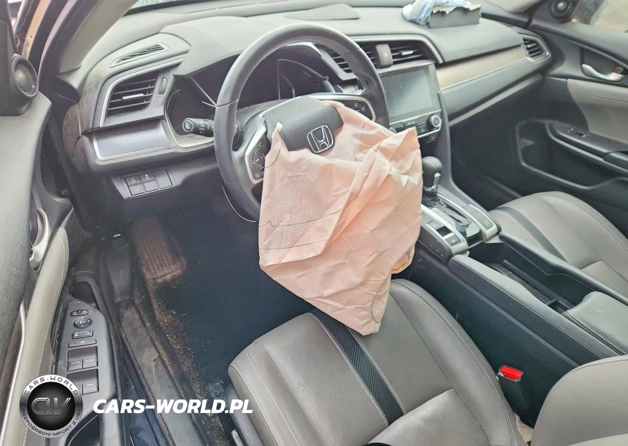 2018 Honda Civic Touring VIN:JHMFC1F92JX039788 - 8