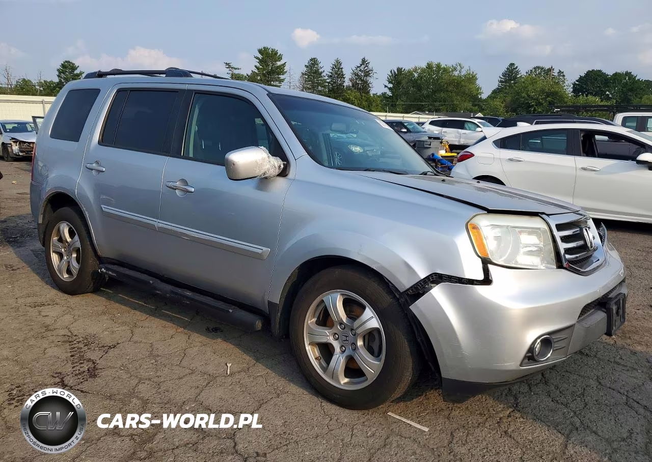 2015 Honda Pilot Exln VIN:5FNYF4H77FB067215 - 4