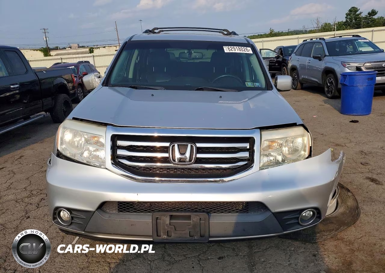2015 Honda Pilot Exln VIN:5FNYF4H77FB067215 - 5