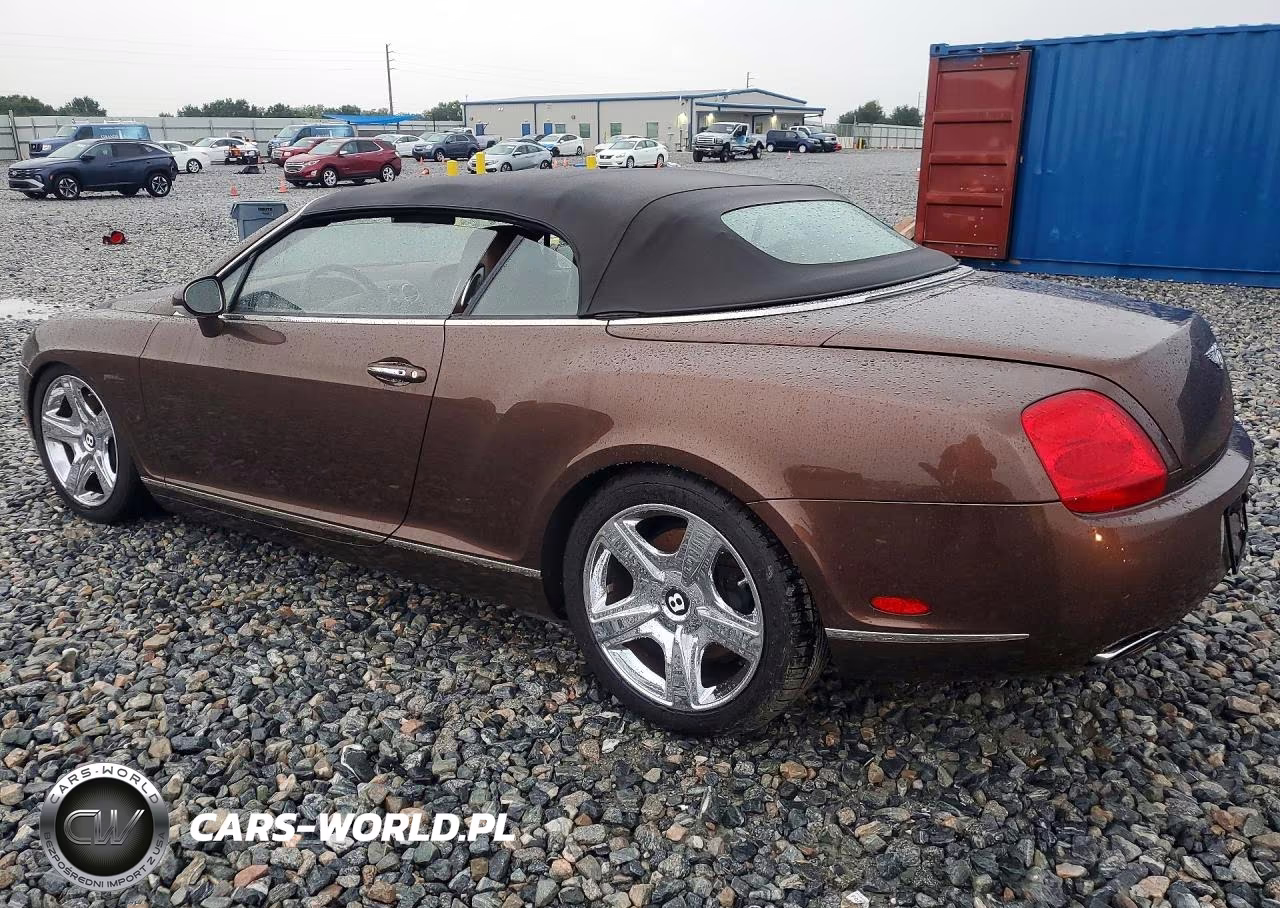 2008 Bentley Continental Gtc VIN:SCBDR33W08C053352 - 2