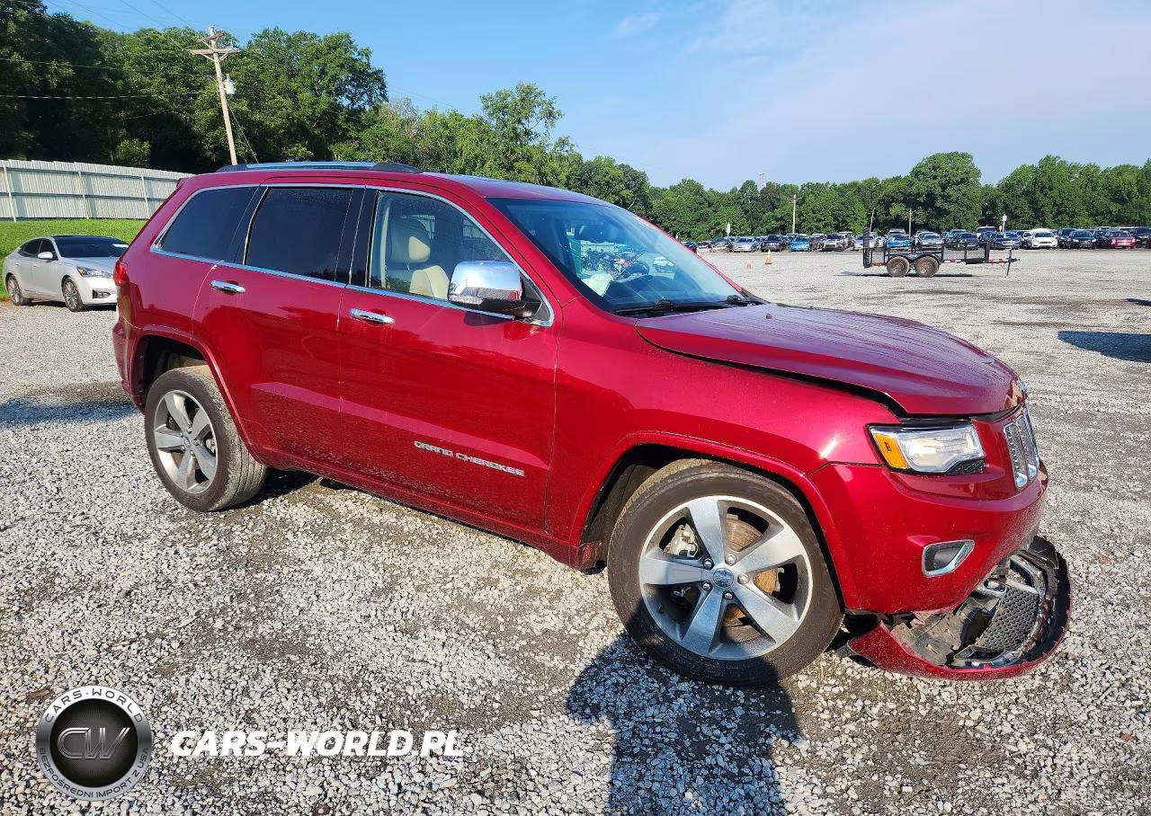 2015 Jeep Grand Cherokee Overland VIN:1C4RJECG4FC856659 - 4