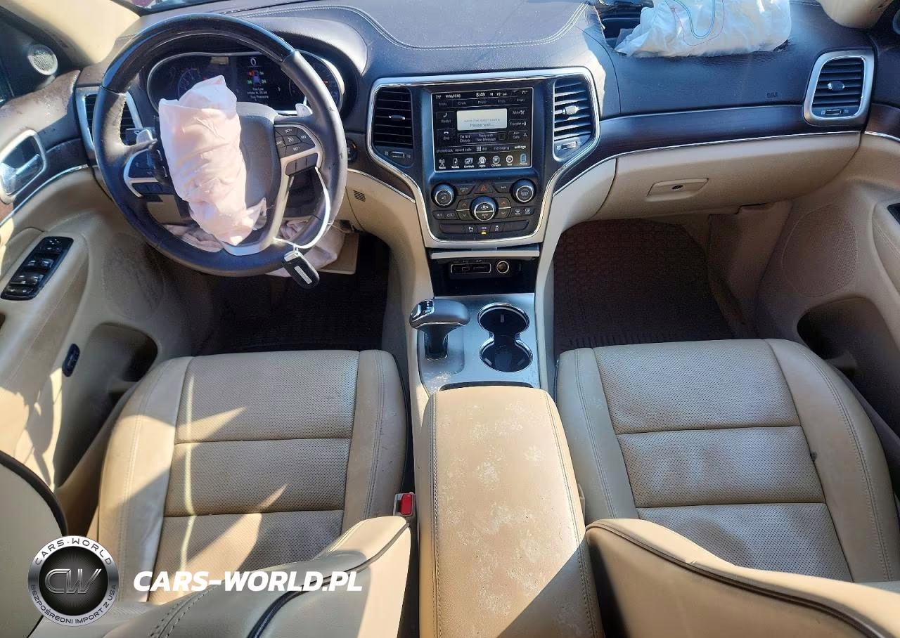 2015 Jeep Grand Cherokee Overland VIN:1C4RJECG4FC856659 - 8