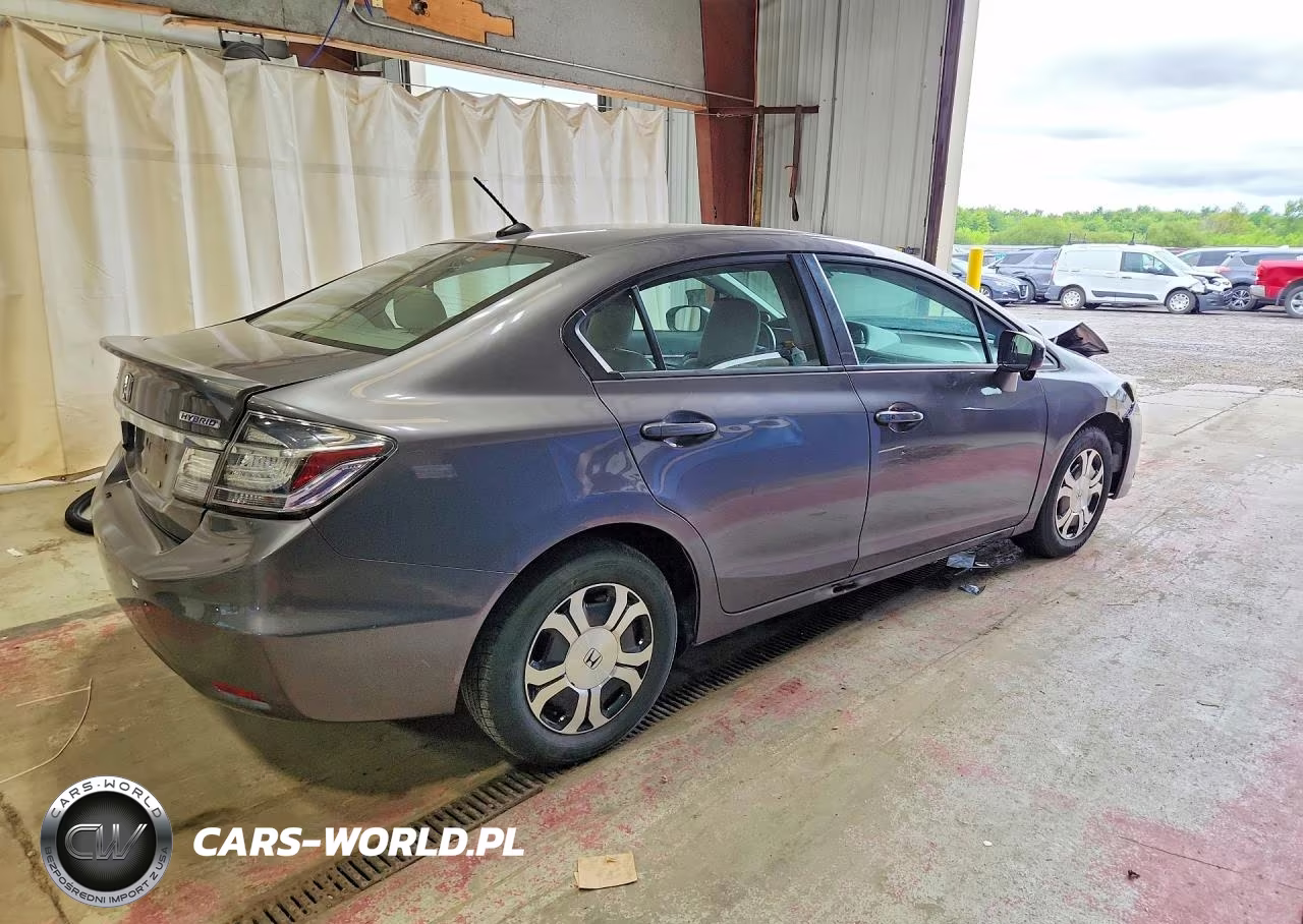 2015 Honda Civic Hybrid L VIN:19XFB4F3XFE001783 - 3