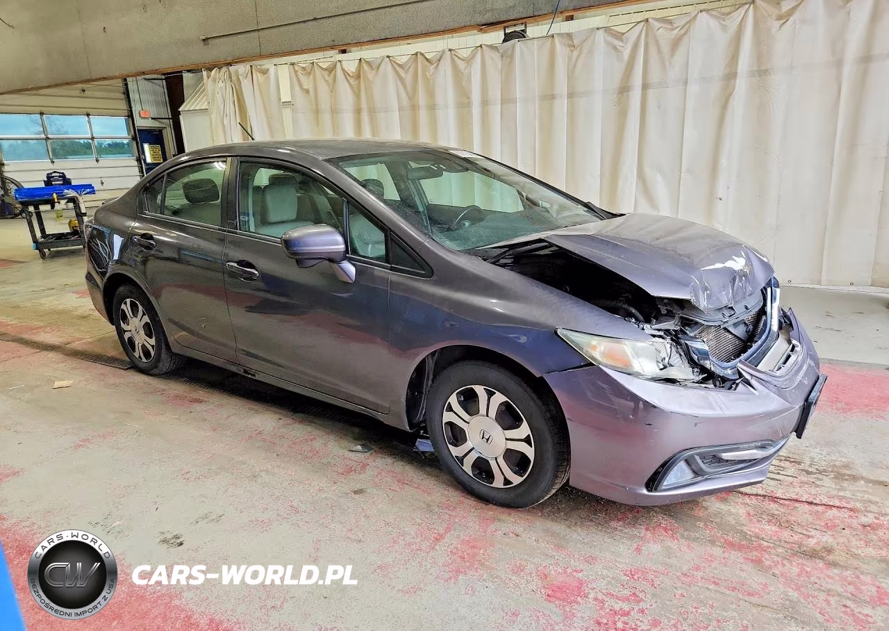 2015 Honda Civic Hybrid L VIN:19XFB4F3XFE001783 - 4