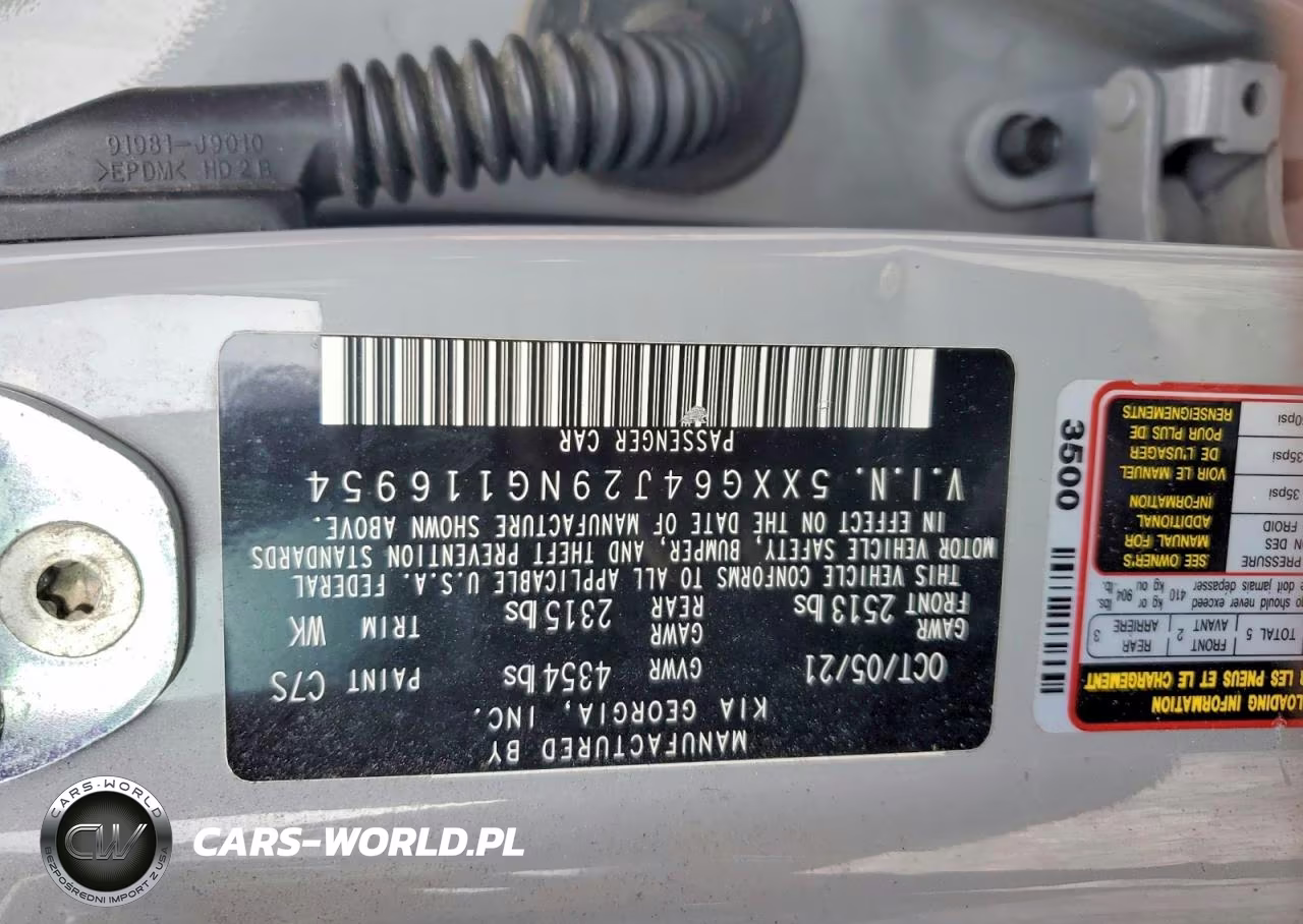 2022 Kia K5 Gt Line VIN:5XXG64J29NG116954 - 13