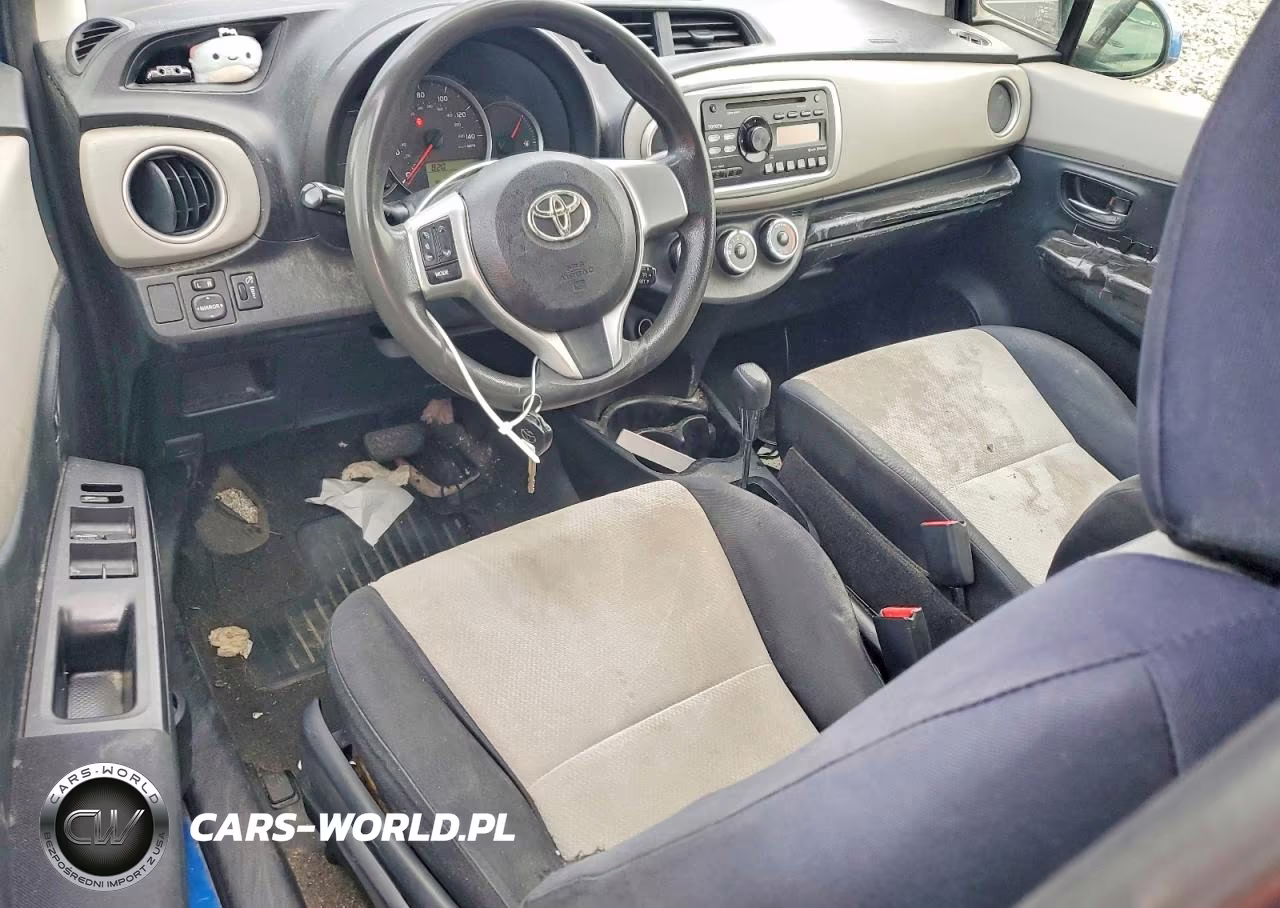 2012 Toyota Yaris VIN:JTDJTUD31CD539148 - 8