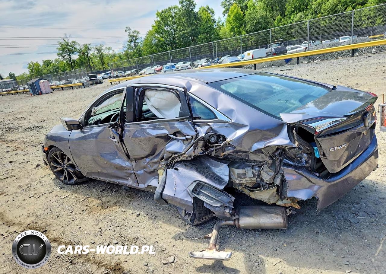 2020 Honda Civic Sport VIN:2HGFC2F88LH542409 - 2