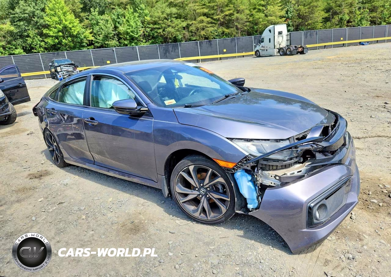 2020 Honda Civic Sport VIN:2HGFC2F88LH542409 - 4