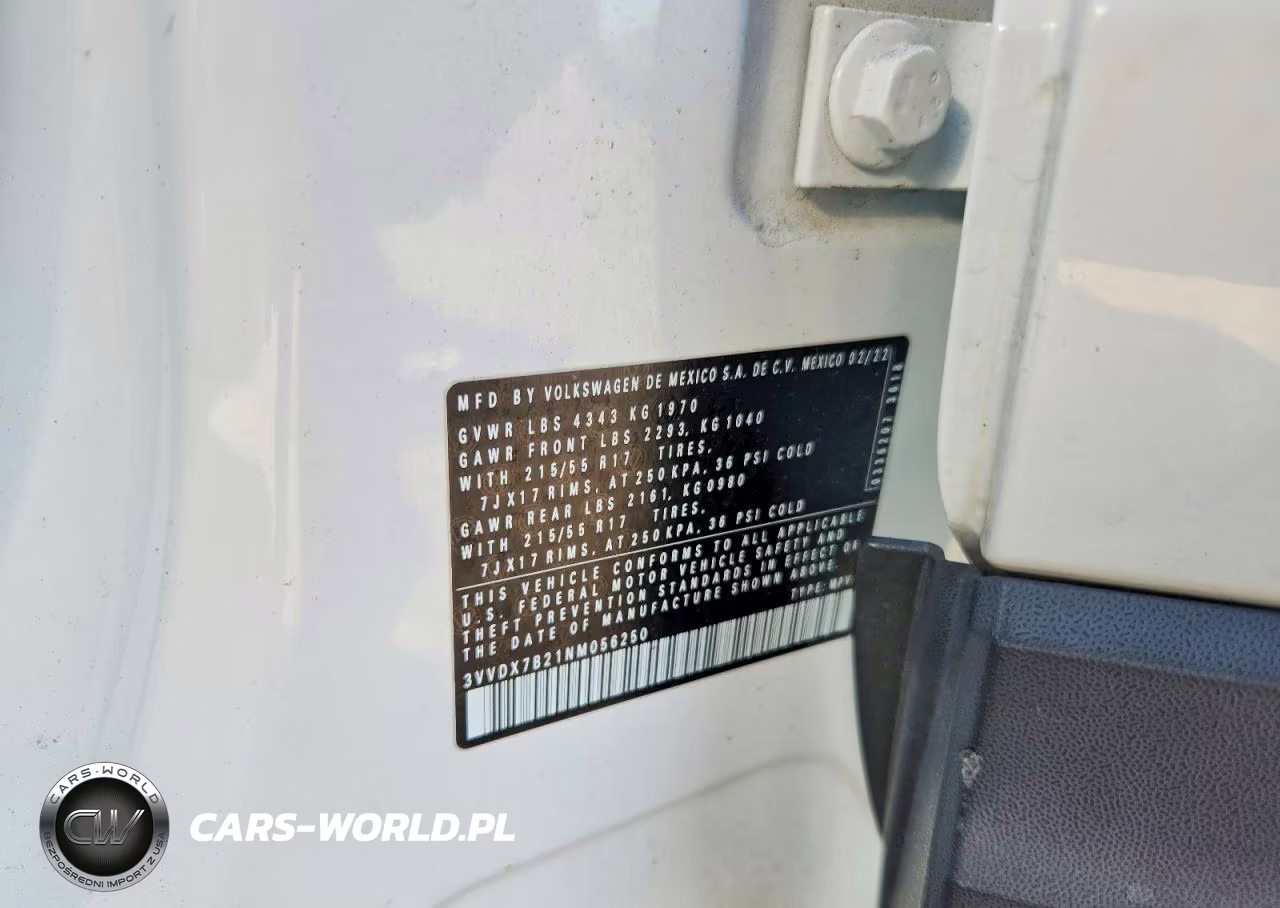 2022 Volkswagen Taos S VIN:3VVDX7B21NM056250 - 13