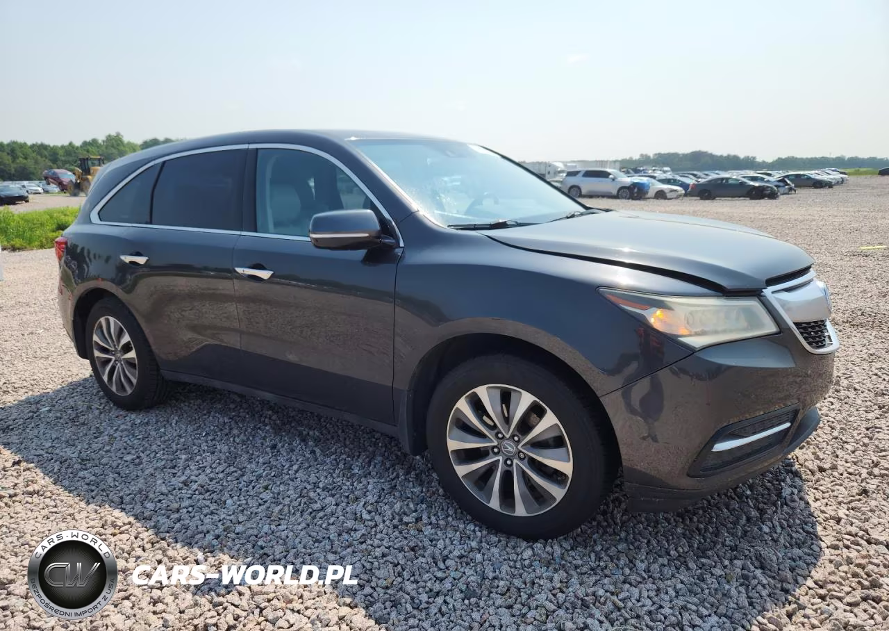 2014 Acura Mdx Technology VIN:5FRYD3H66EB009195 - 4