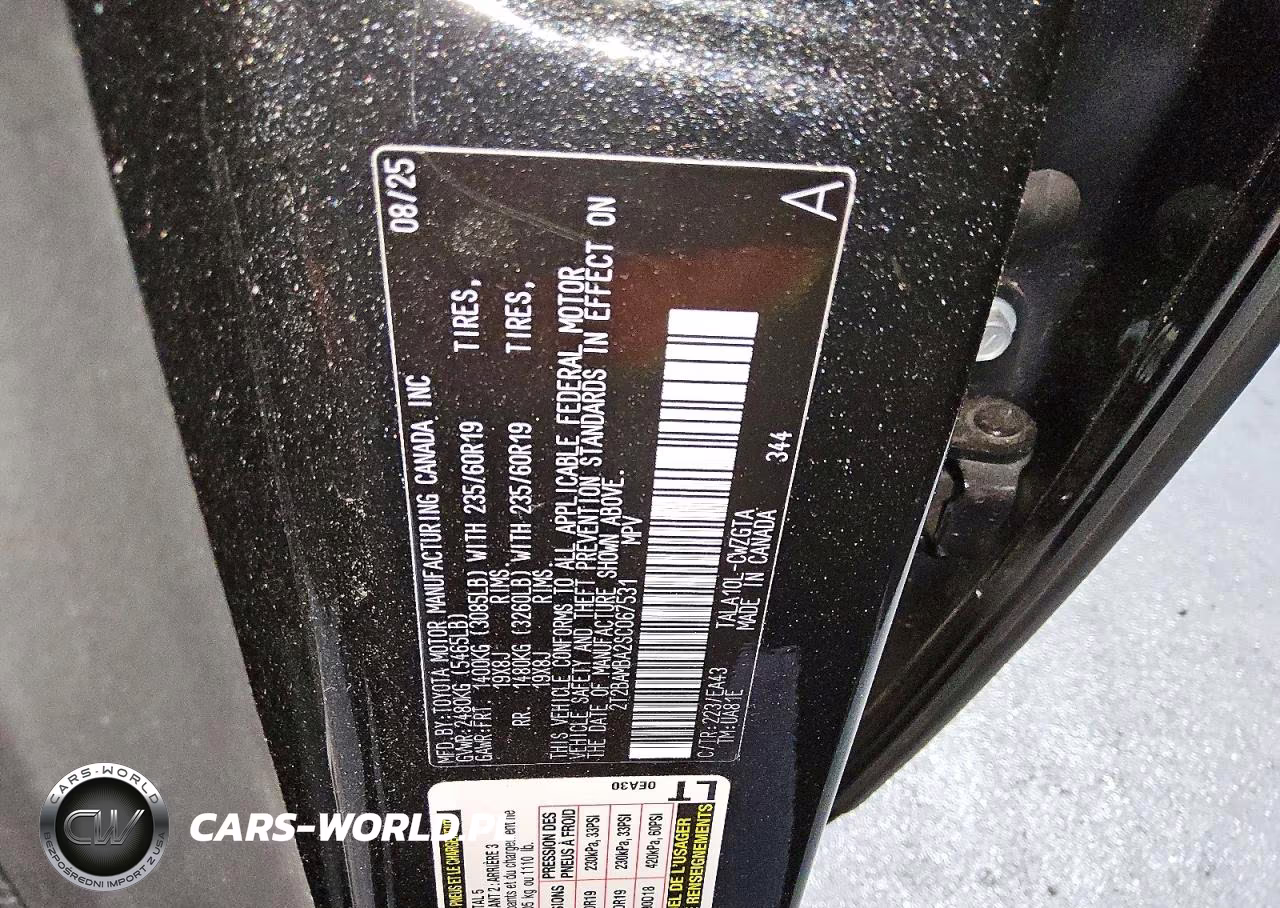 2025 Lexus Rx 350 Base VIN:2T2BAMBA2SC067531 - 14