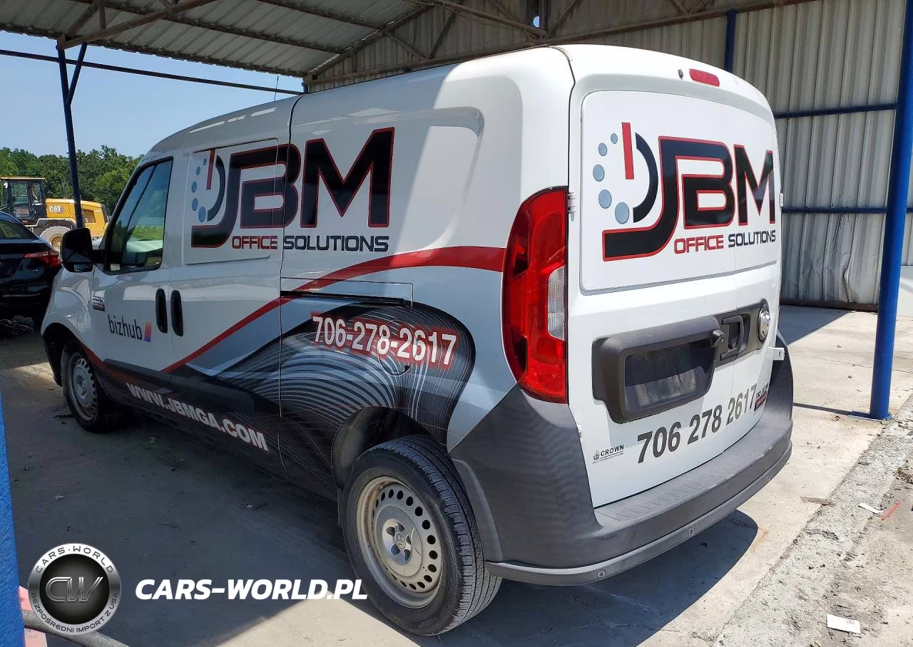 2019 Ram Promaster City VIN:ZFBHRFAB6K6M51982 - 2
