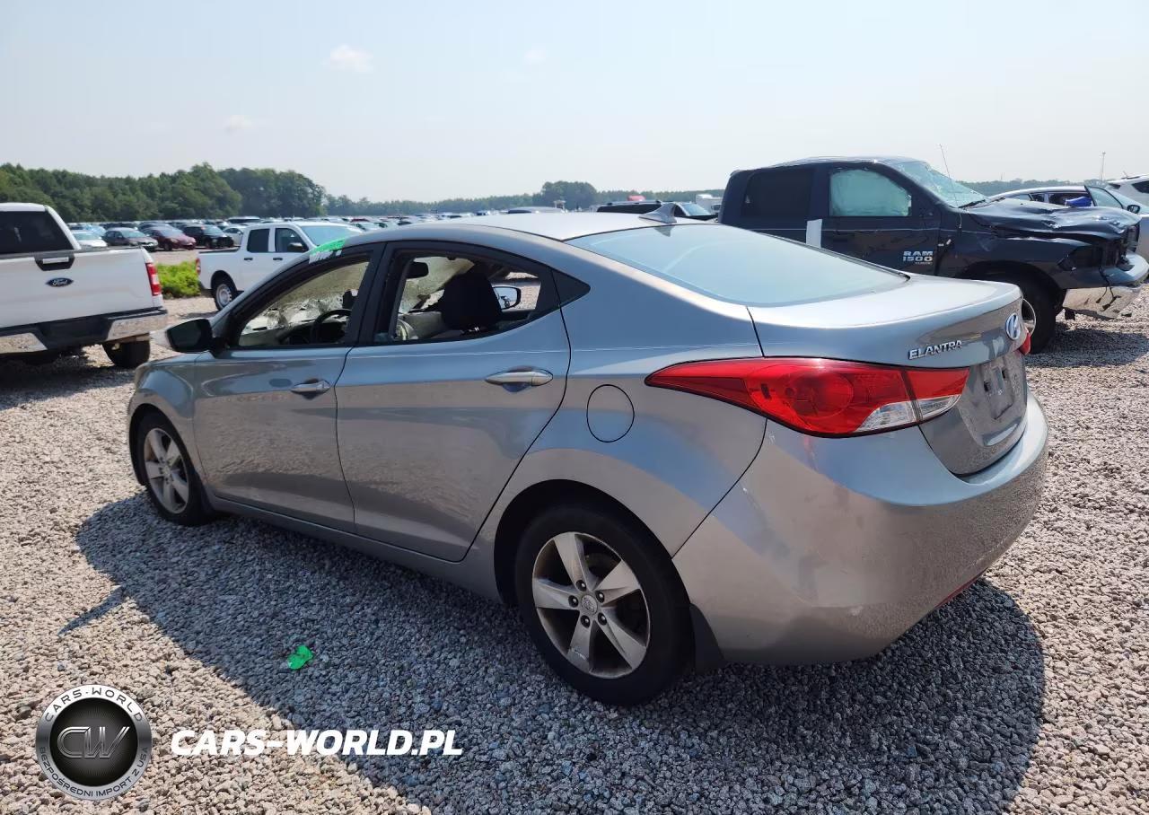 2012 Hyundai Elantra Gls VIN:KMHDH4AE5CU420597 - 2