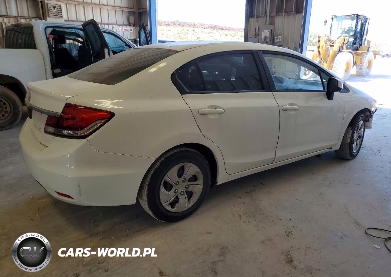2013 Honda Civic Lx VIN:2HGFB2F57DH559227 - 3
