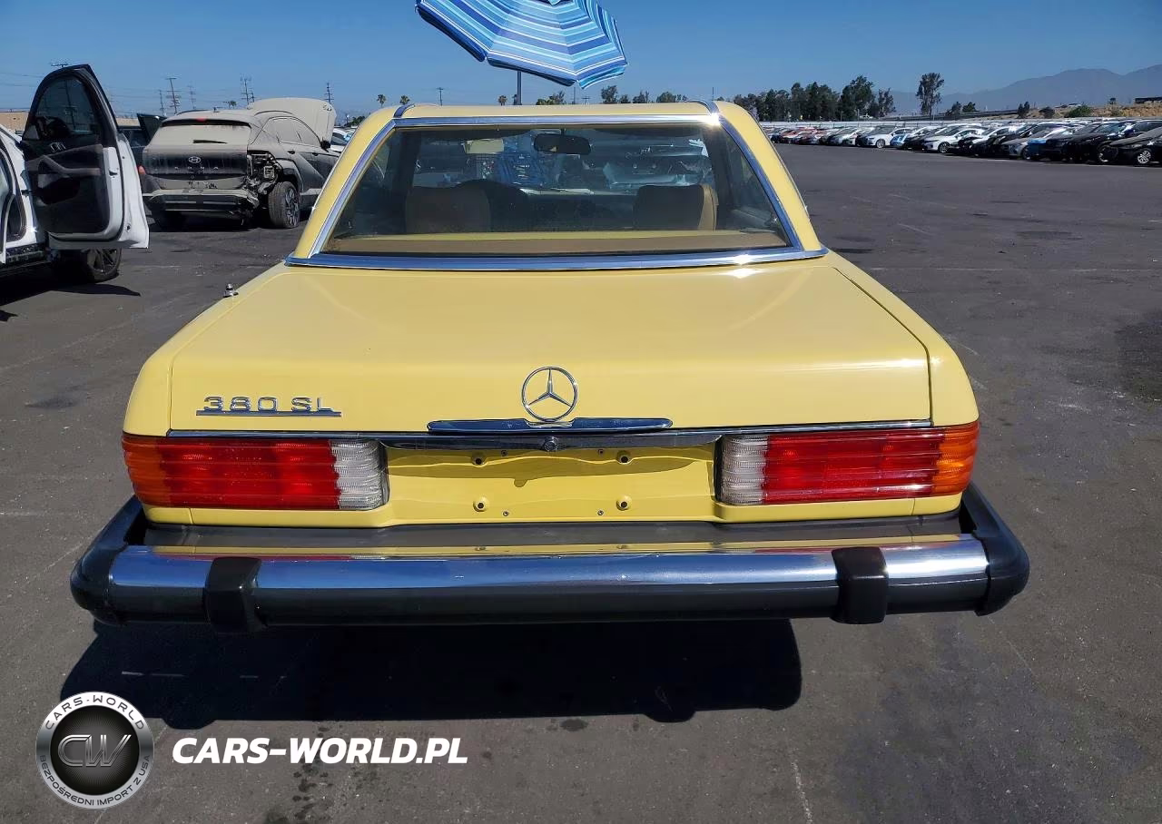 1981 Mercedes-Benz 380 Sl VIN:WDBBA45A9BB008828 - 6