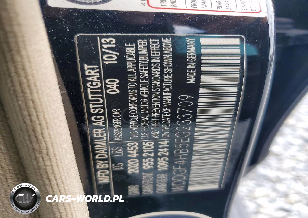 2014 Mercedes-Benz C 250 VIN:WDDGF4HB5EG233709 - 13