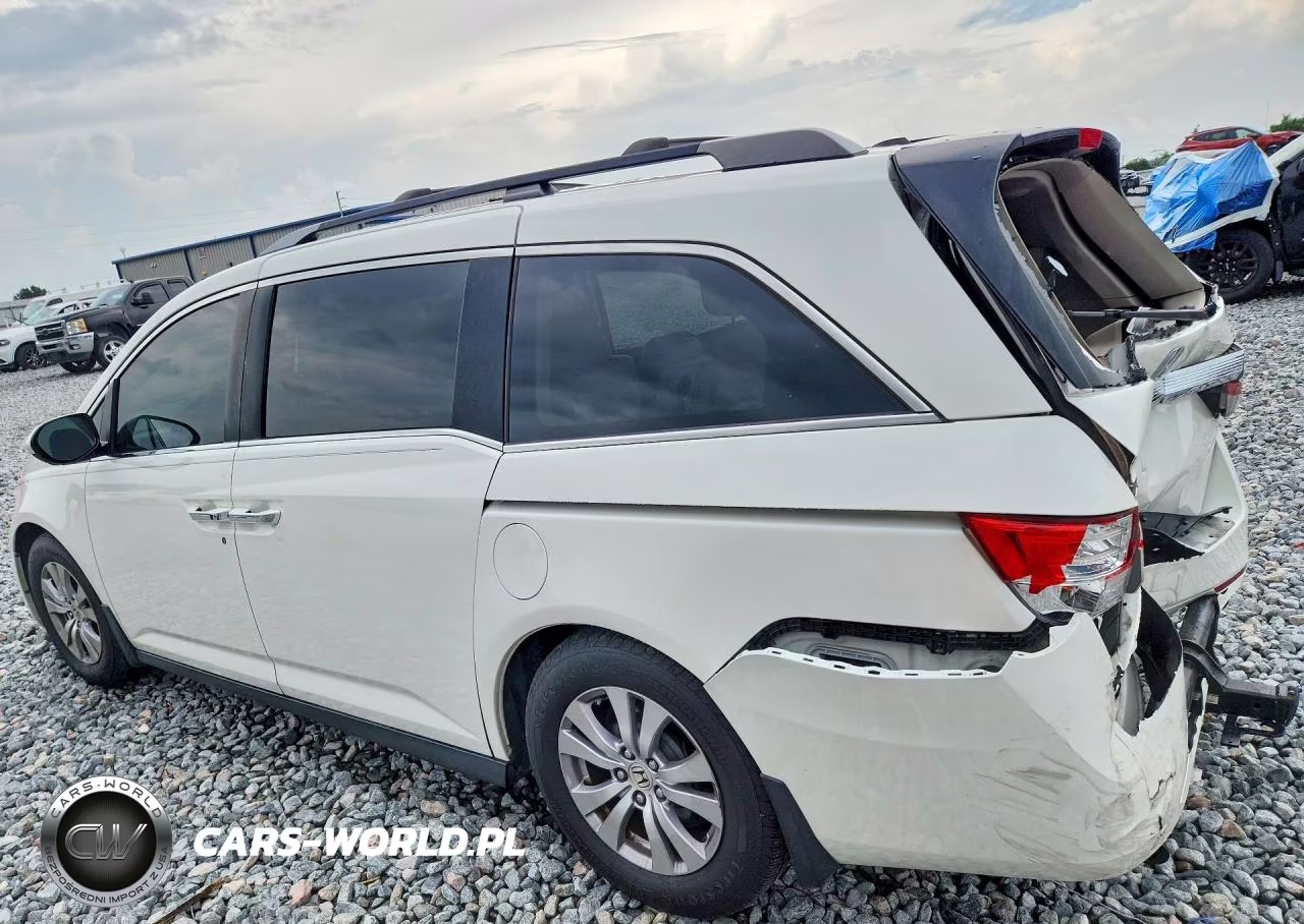 2017 Honda Odyssey Exl VIN:5FNRL5H66HB007763 - 2