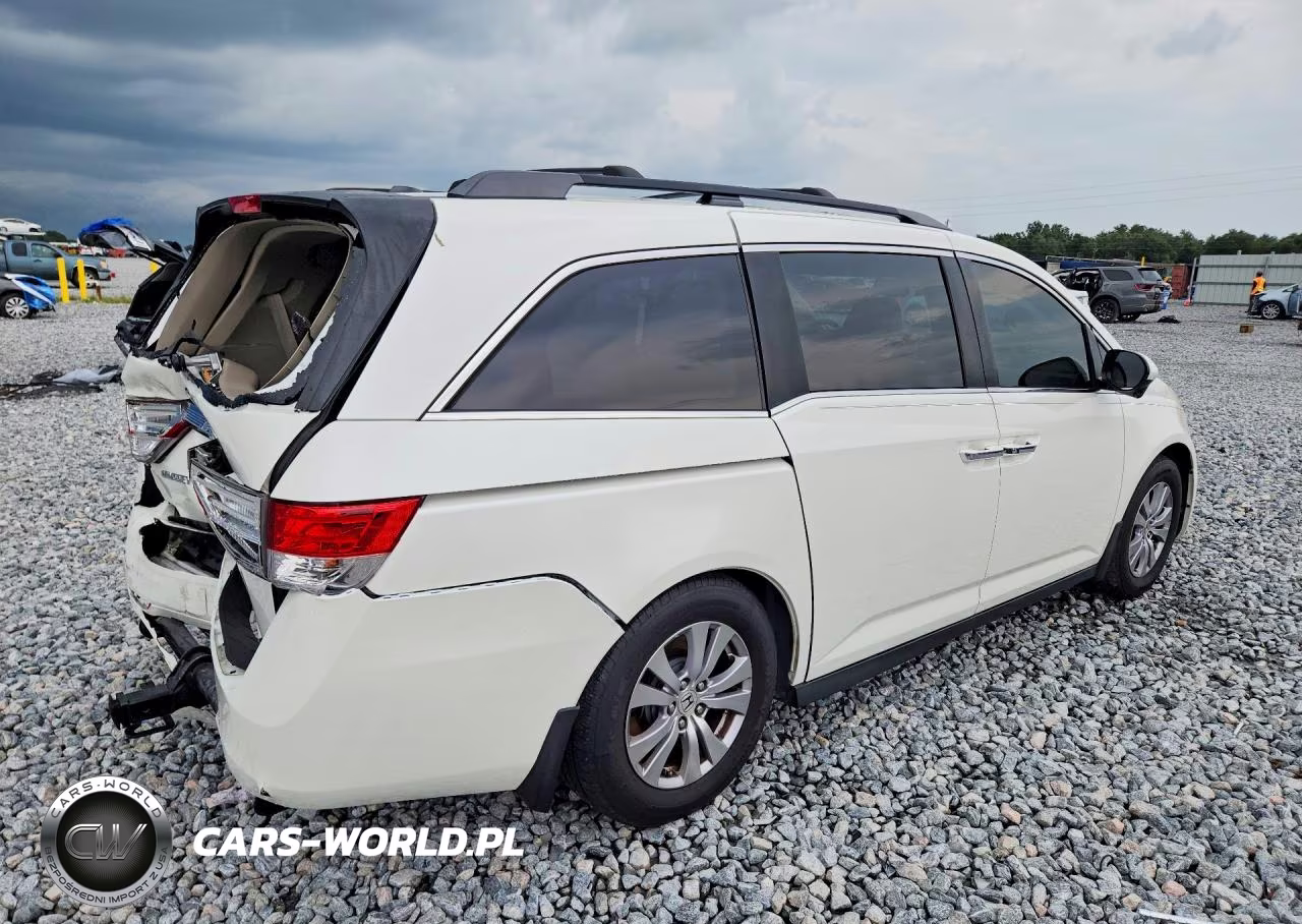 2017 Honda Odyssey Exl VIN:5FNRL5H66HB007763 - 3
