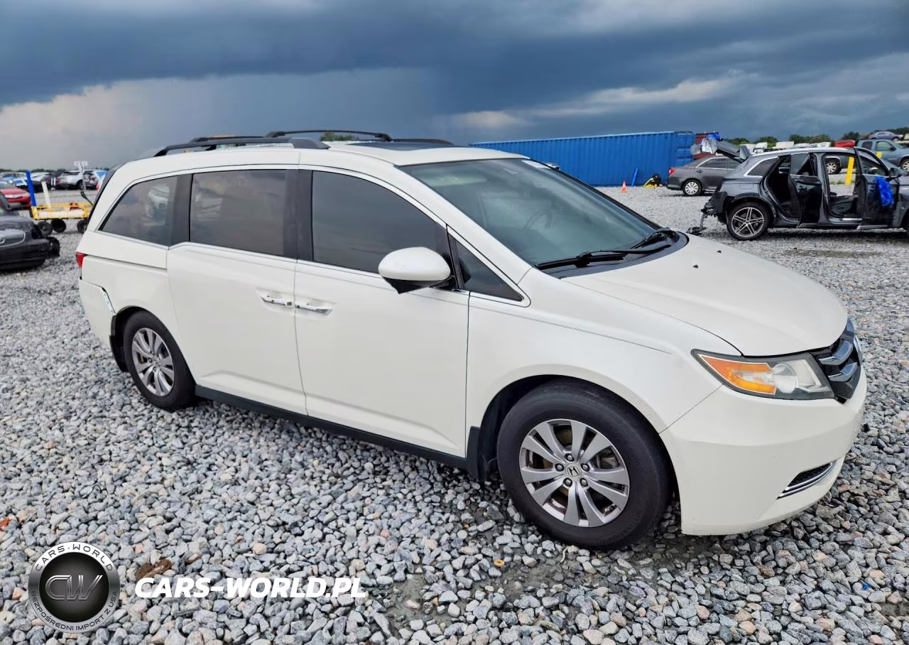 2017 Honda Odyssey Exl VIN:5FNRL5H66HB007763 - 4