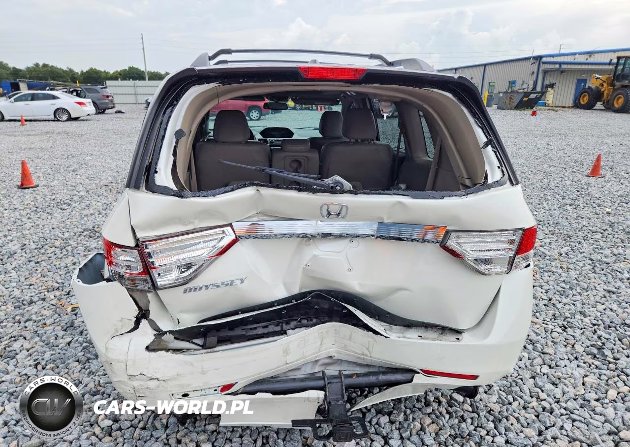 2017 Honda Odyssey Exl VIN:5FNRL5H66HB007763 - 6