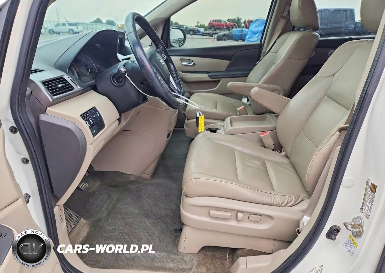 2017 Honda Odyssey Exl VIN:5FNRL5H66HB007763 - 7