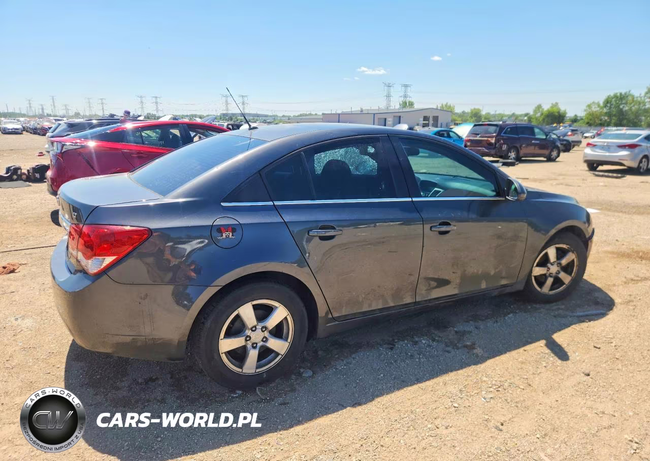 2013 Chevrolet Cruze Lt VIN:1G1PK5SB7D7121621 - 3