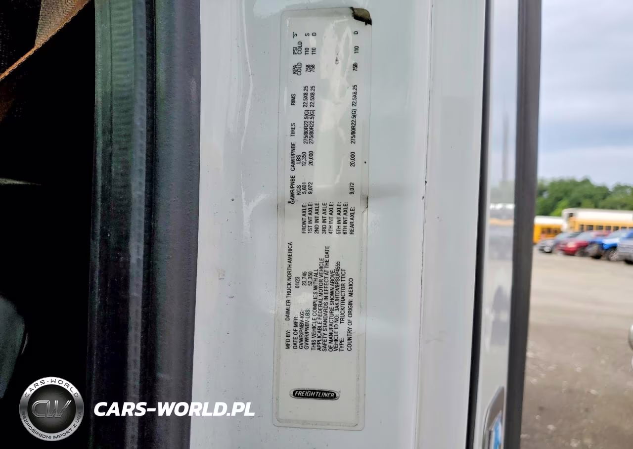 2023 Freightliner Cascadia 116 Semi Truck VIN:3AKJHTDV9PSUP4555 - 11