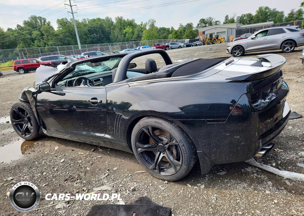 2013 Chevrolet Camaro 2Ss VIN:2G1FT3DW5D9172580 - 2