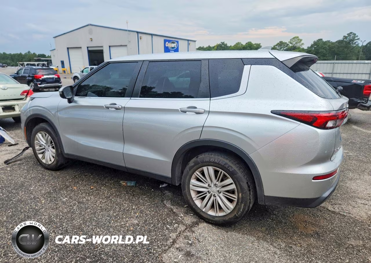 2023 Mitsubishi Outlander Es VIN:JA4J3TA88PZ045186 - 2