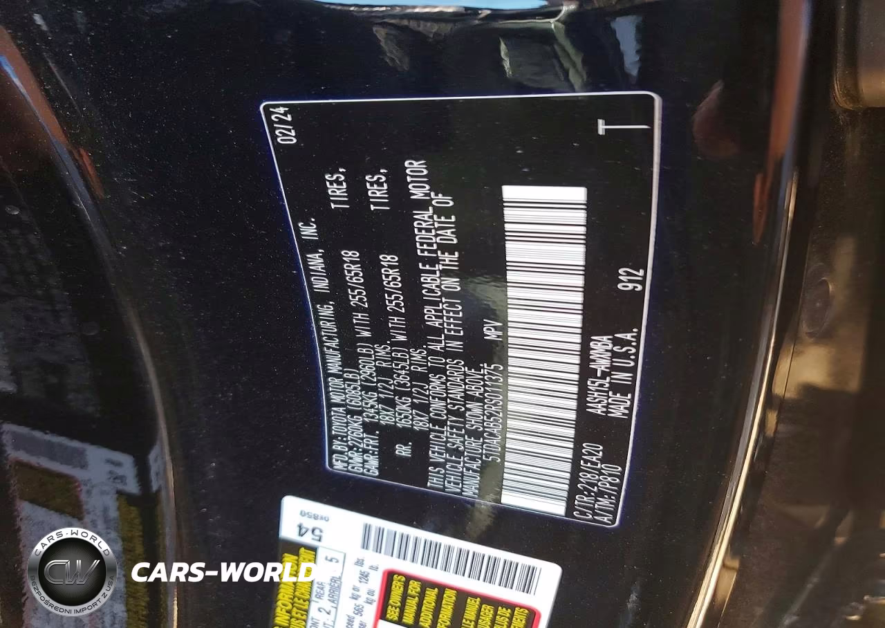 2024 Toyota Grand Highlander Hybrid Xle VIN:5TDACAB52RS011375 - 13