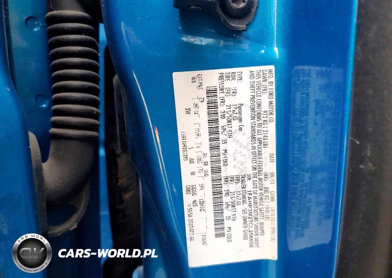 2012 Ford Focus Sel VIN:1FAHP3M27CL256608 - 14