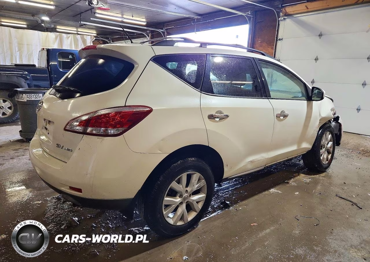 2012 Nissan Murano S VIN:JN8AZ1MW3CW238297 - 3