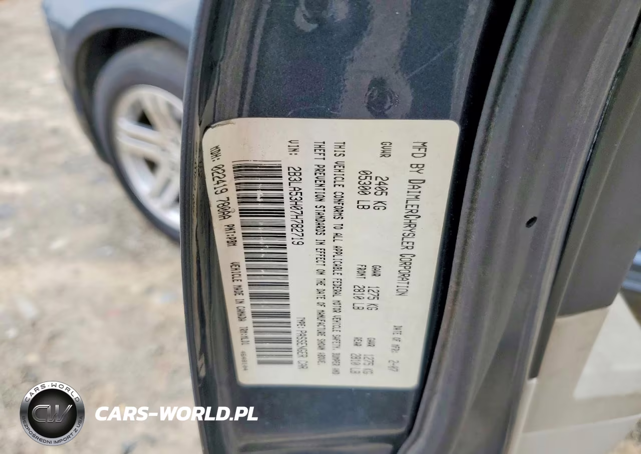 2007 Dodge Charger R-T VIN:2B3LA53H07H782719 - 12