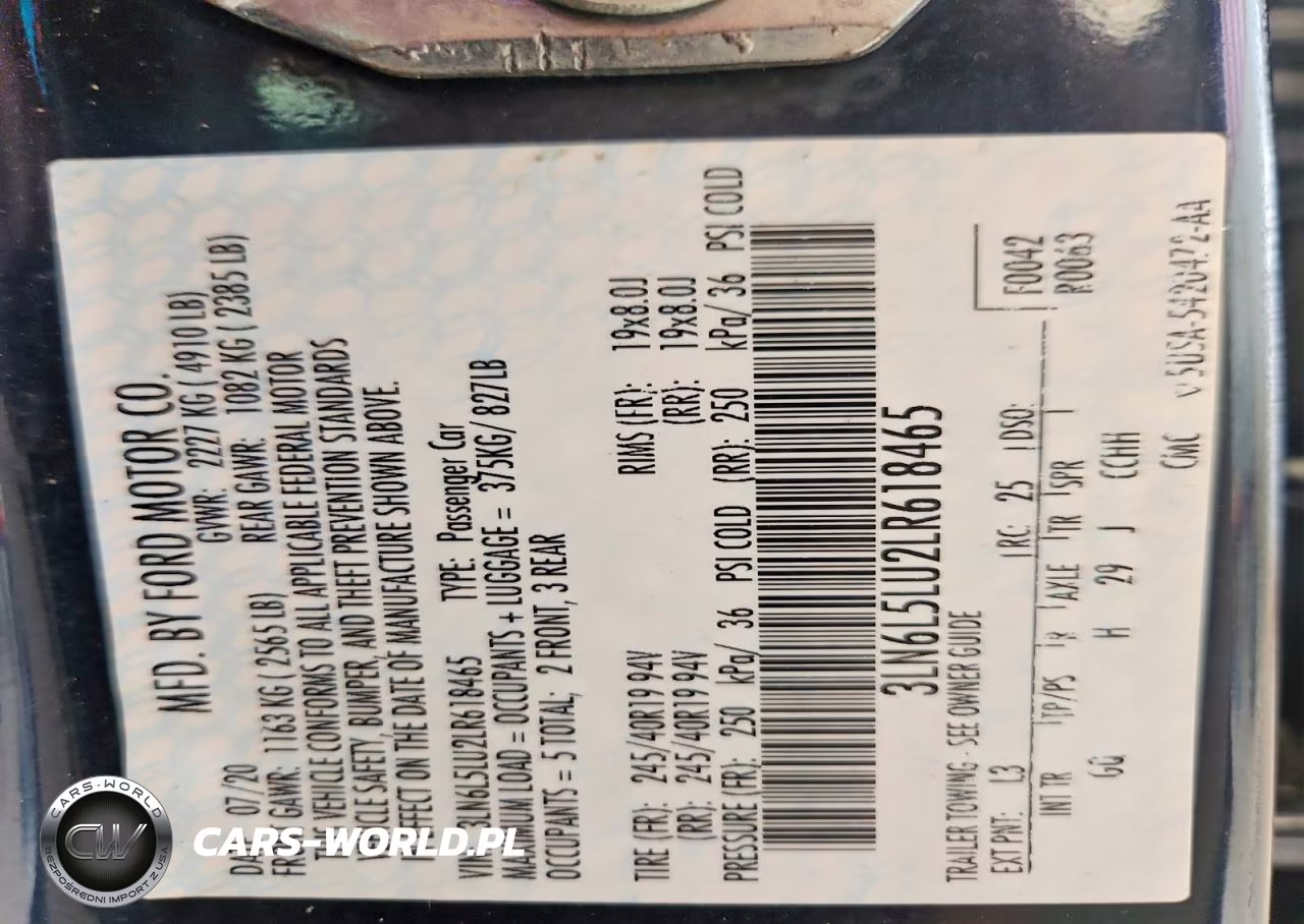 2020 Lincoln Mkz Reserve VIN:3LN6L5LU2LR618465 - 12