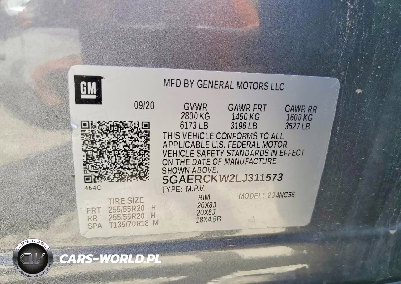 2020 Buick Enclave Premium VIN:5GAERCKW2LJ311573 - 13