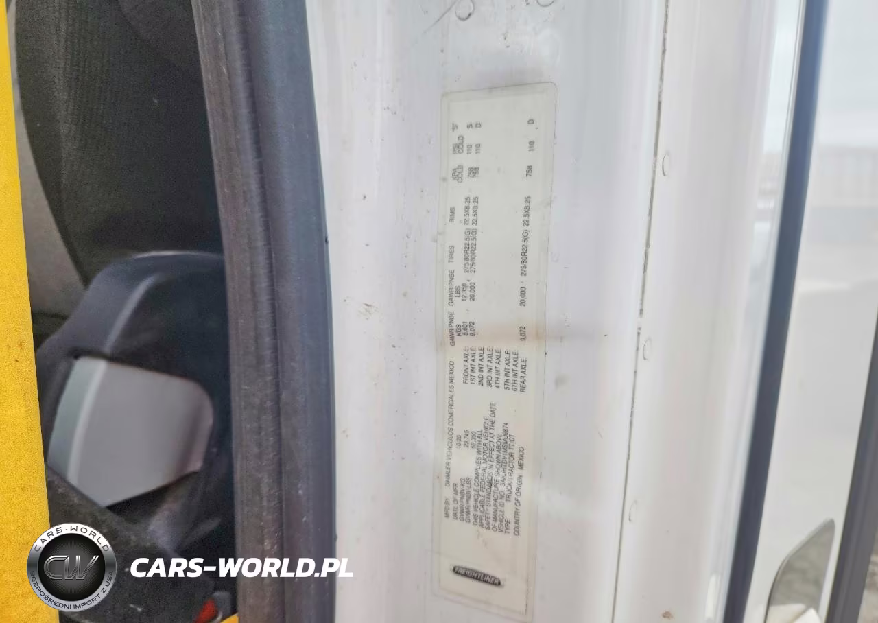 2021 Freightliner Cascadia 116 Truck Cab And Chassis VIN:3AKJHTDV1MSMU6874 - 11