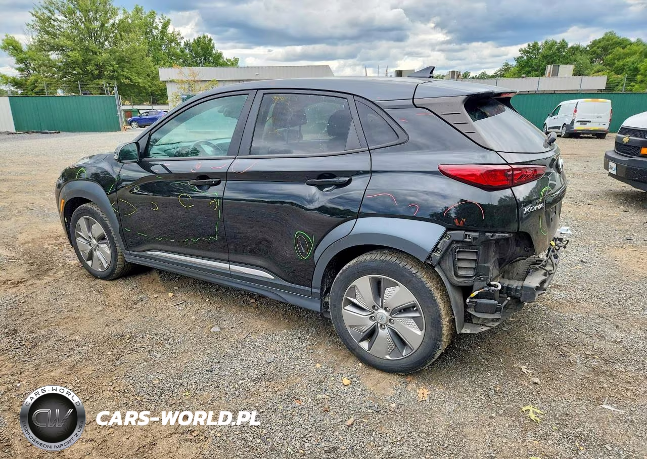 2021 Hyundai Kona Sel VIN:KM8K23AG0MU135019 - 2