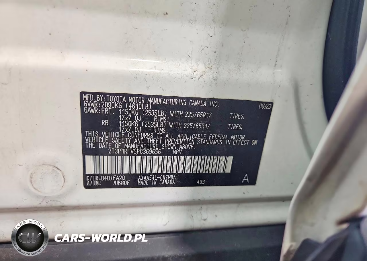2023 Toyota Rav4 Xle VIN:2T3P1RFV5PC369656 - 13