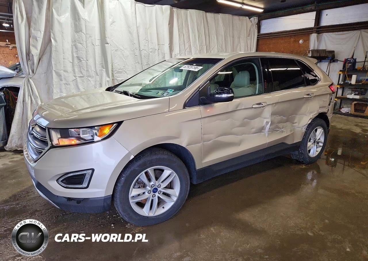2017 Ford Edge Sel VIN:2FMPK4J89HBC08405 - 1